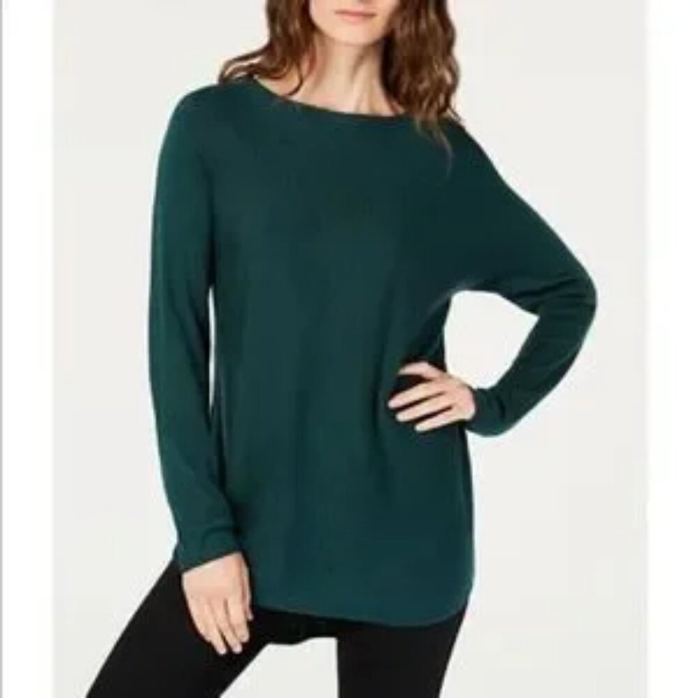 INC International Concepts Tunic Sweater - Picture 2 of 3